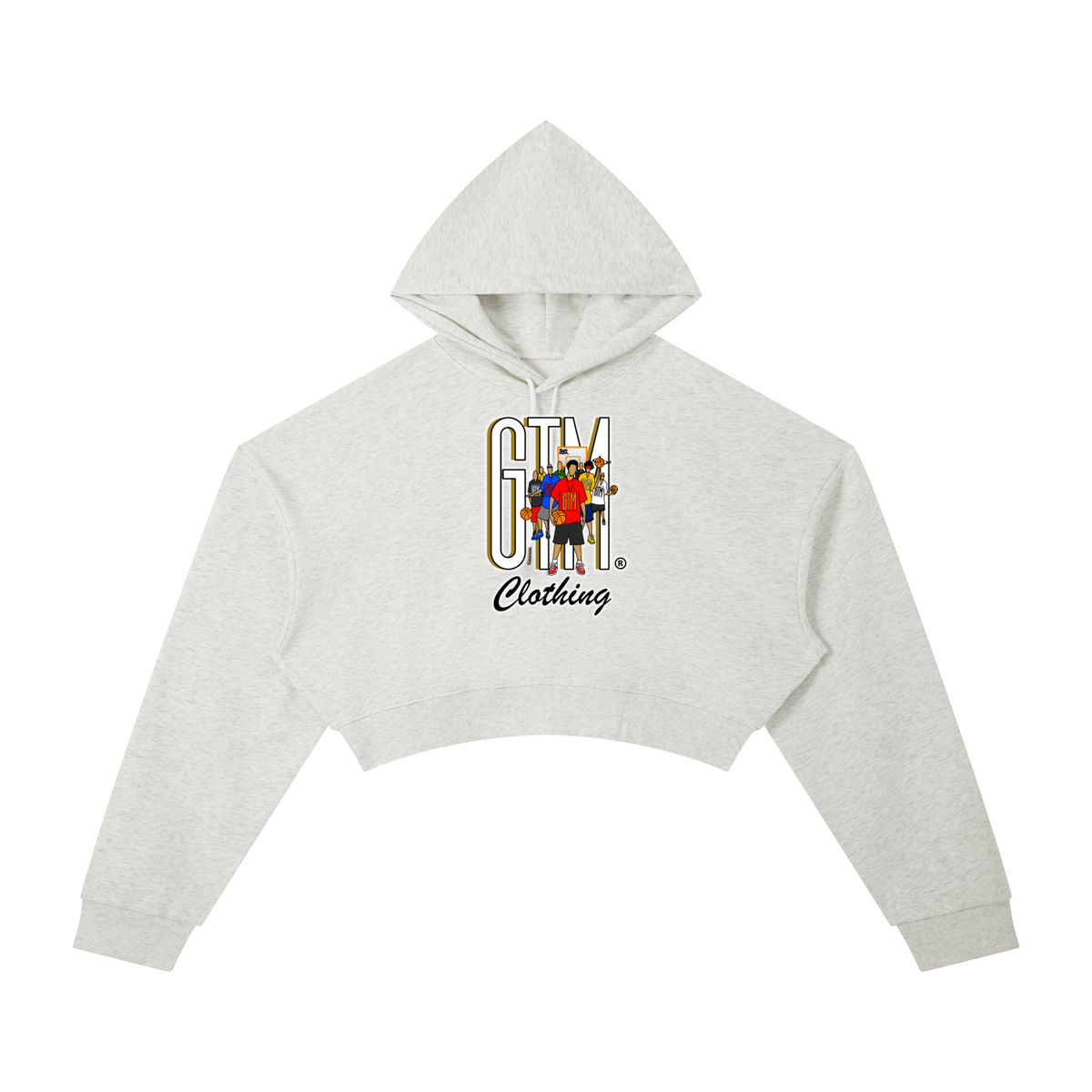GTM® Shadow Hoopers Cropped Hoodie | Women