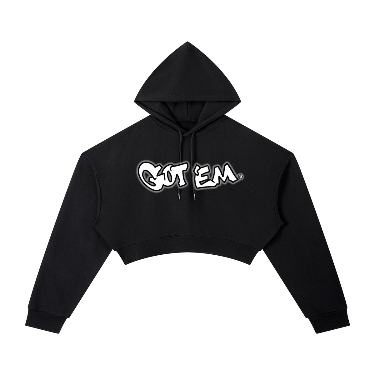 GOT ʻEM® Billboard Cropped Hoodie | Women
