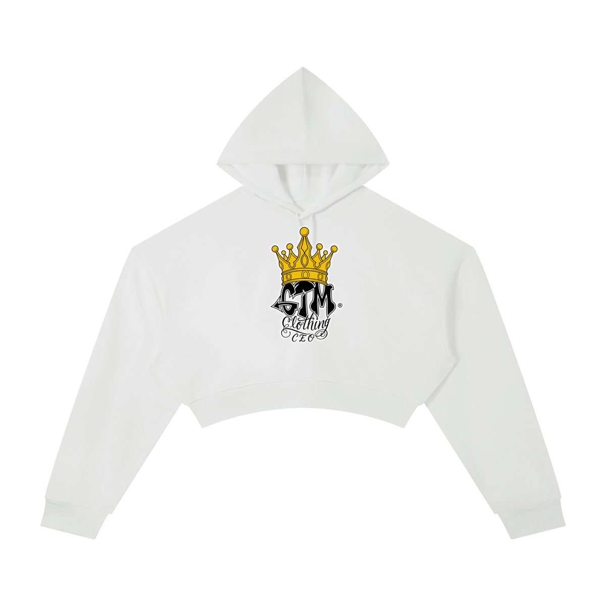 GTM® Crown Cropped Hoodie | Women