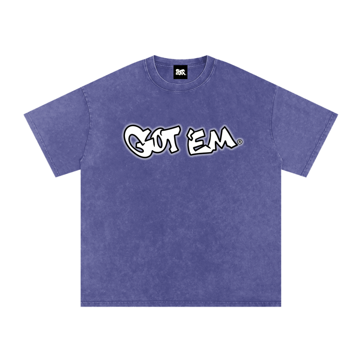 GOT ʻEM® Billboard Snow Washed Oversized Cotton T-Shirt | Unisex