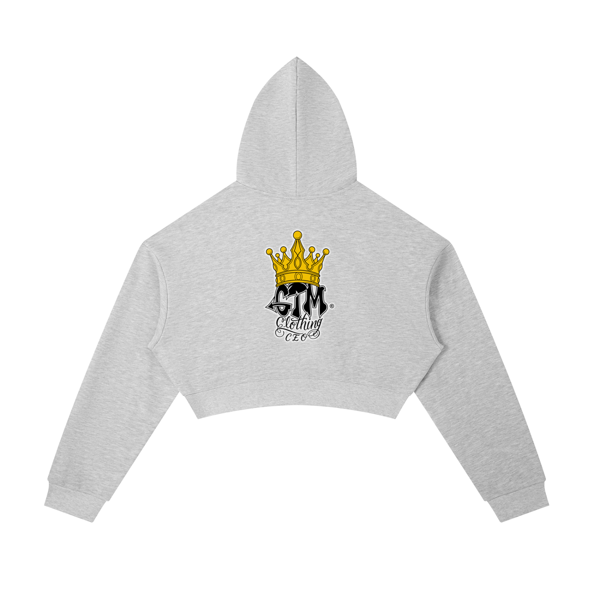 GTM Crown Cropped Zip-Up Hoodie | Women