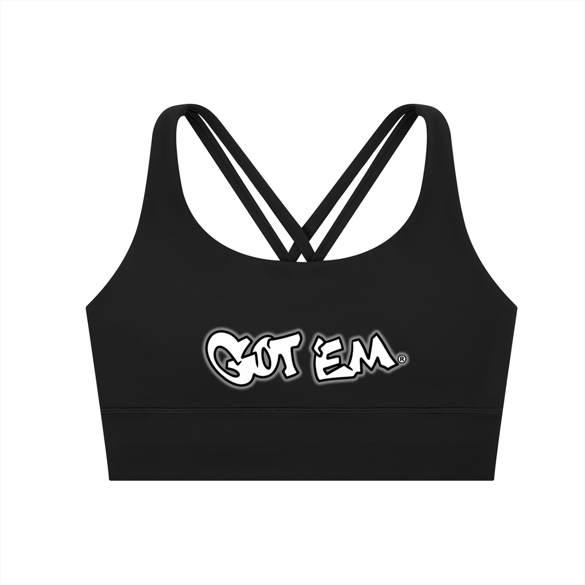 GOT ʻEM® Billboard Strappy Criss-Cross Sports Bra | Women