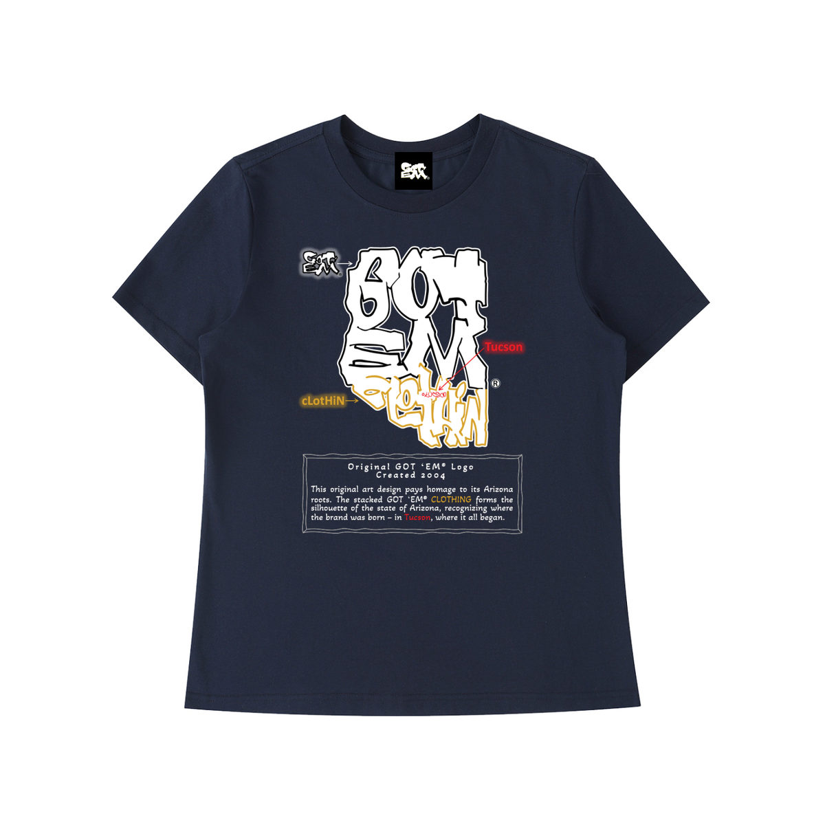 GOT ʻEM® Arizona Description T-Shirt | Women