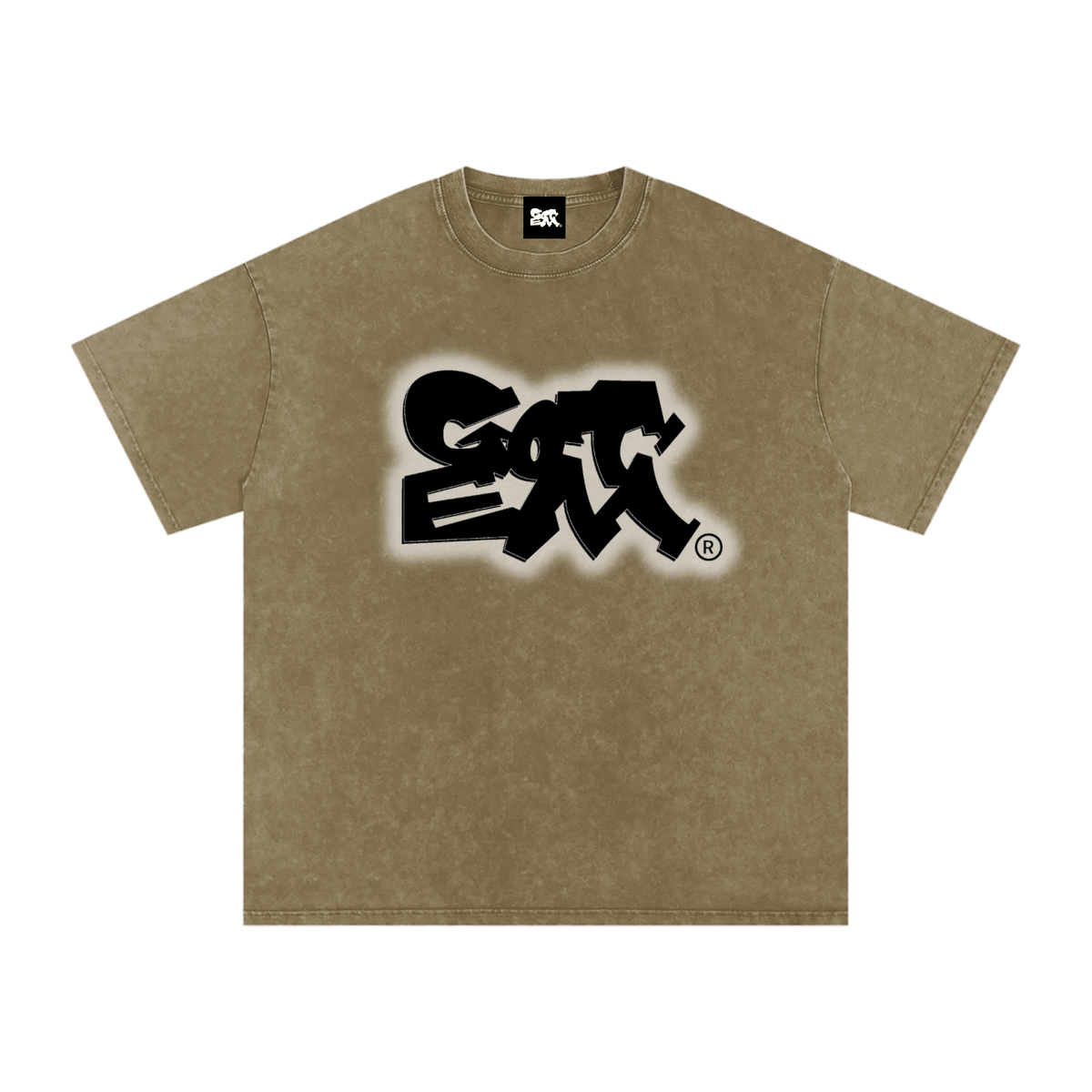 GOT ʻEM® Original (Glow) Snow Washed Oversized Cotton T-Shirt | Unisex