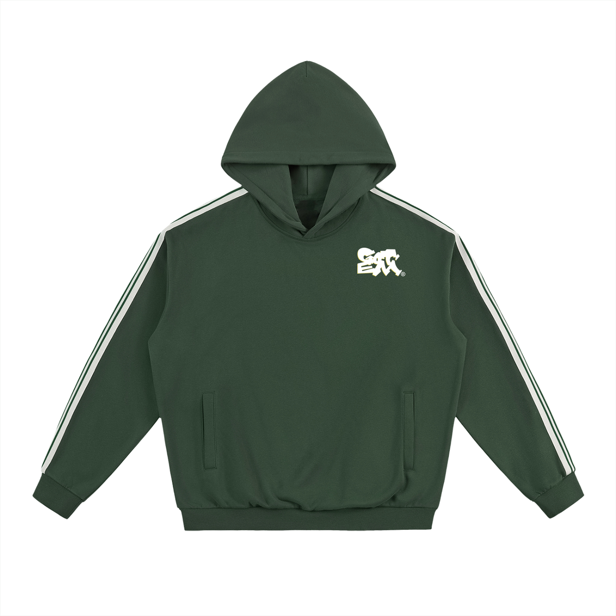 GOT ʻEM® Original with Tagline Side Stripe Hoodie | Unisex