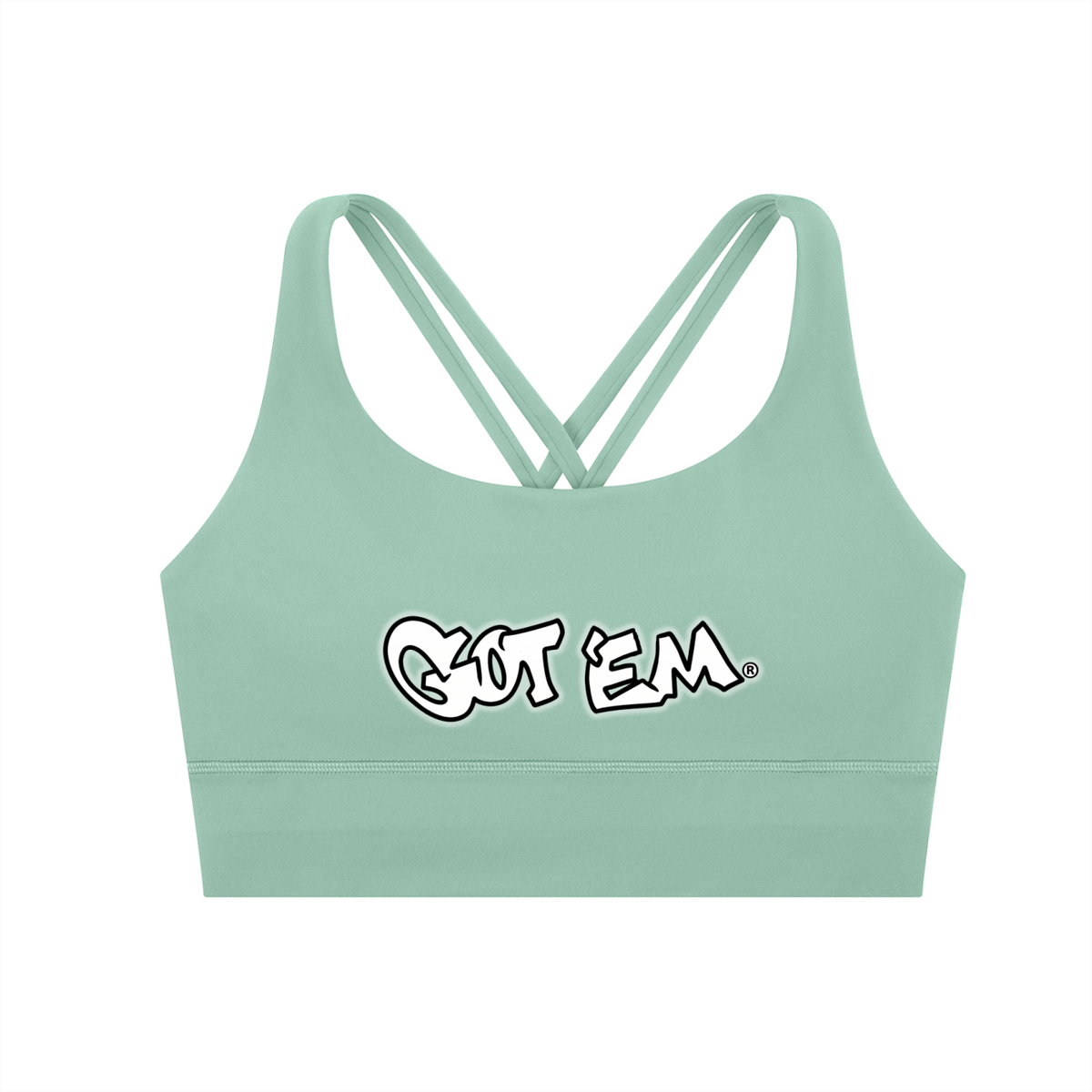 GOT ʻEM® Billboard Strappy Criss-Cross Sports Bra | Women