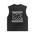 GOT ʻEM® Original with Tagline (Glow) Snow Washed Tank Top | Unisex