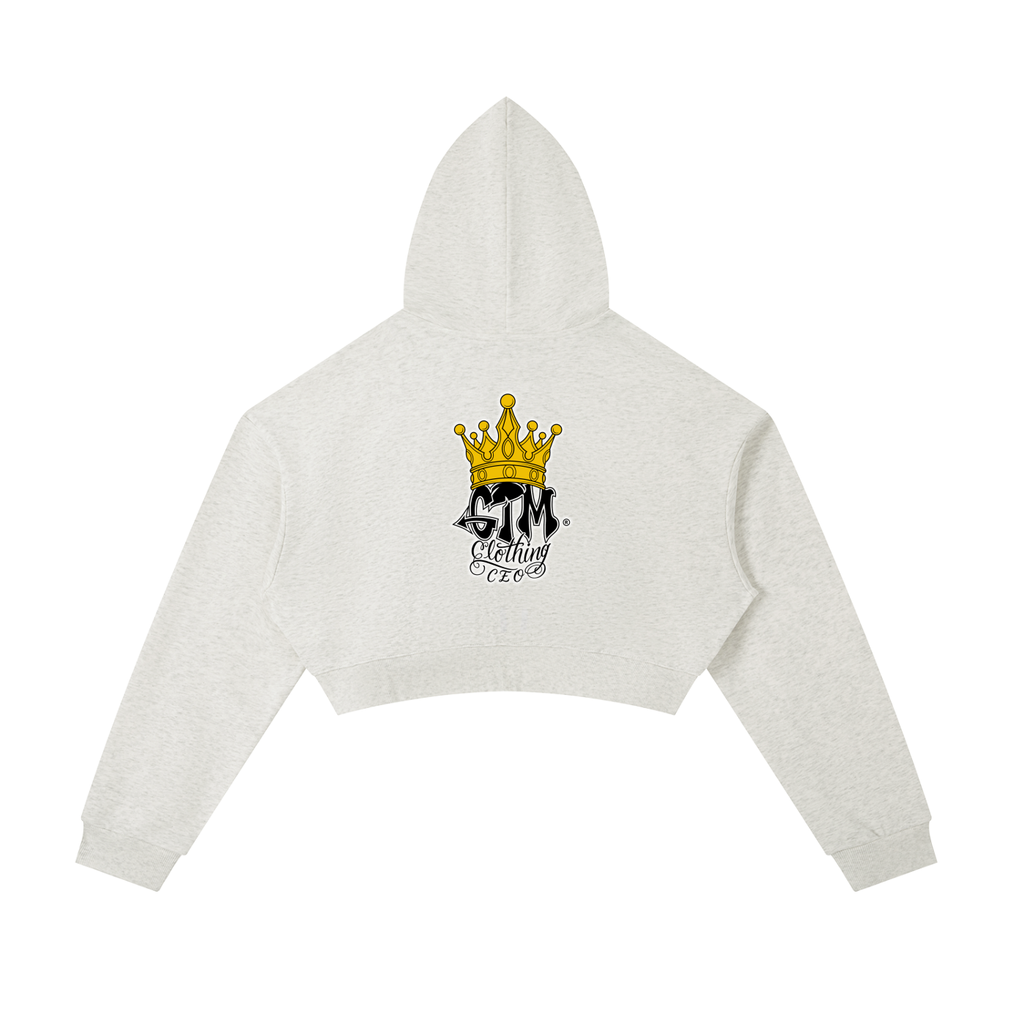 GTM Crown Cropped Zip-Up Hoodie | Women
