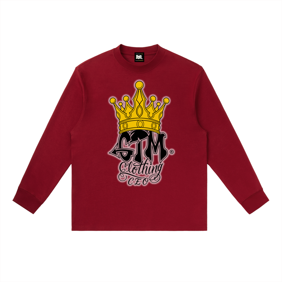 GTM® Crown Crewneck Long Sleeve T-Shirt | Men