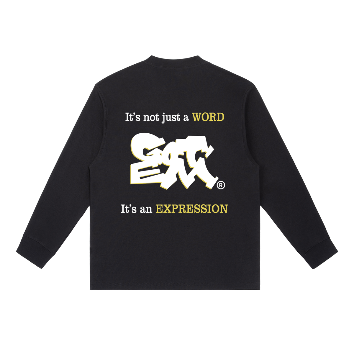 GOT ʻEM® Original with Tagline Crewneck Long Sleeve T-Shirt | Men