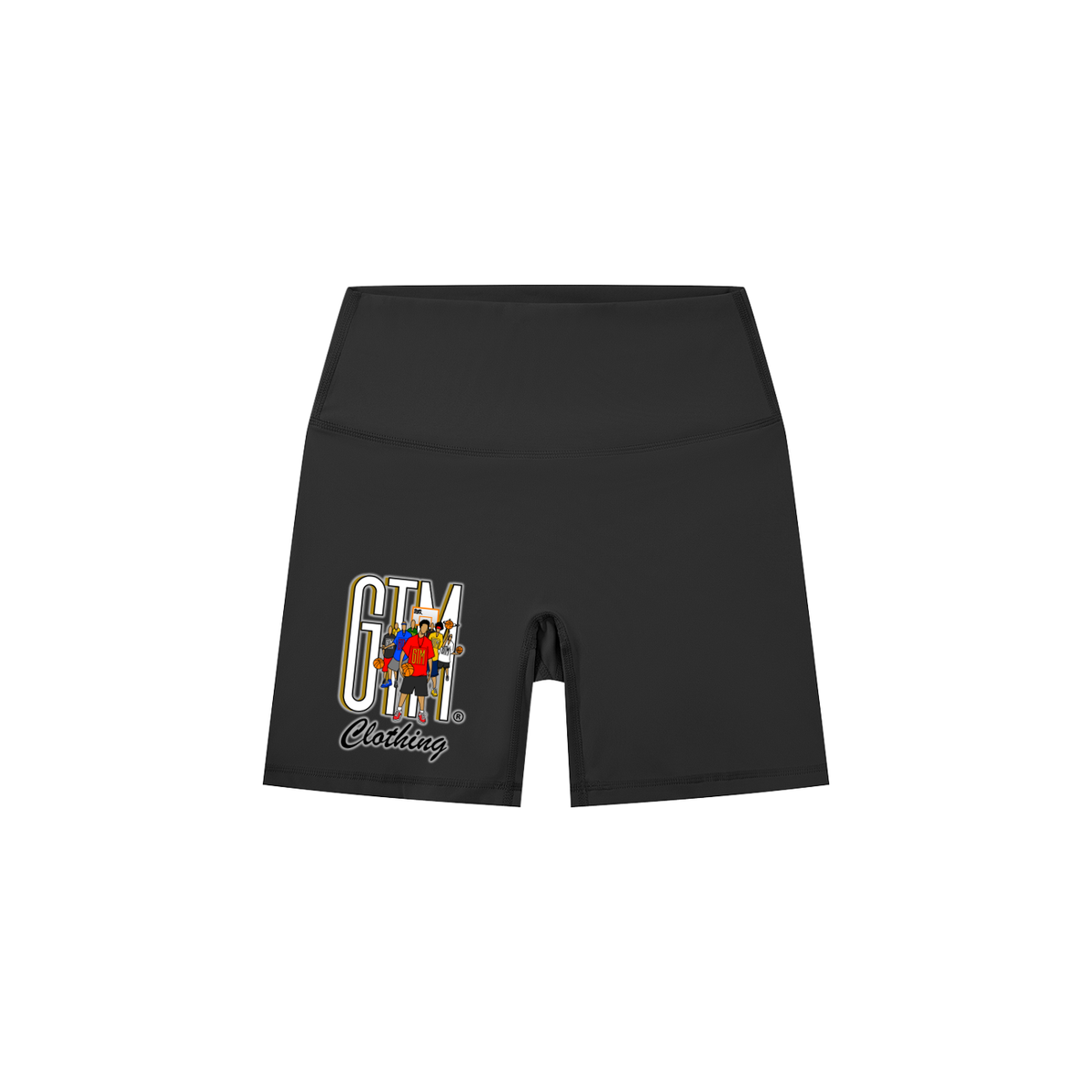 GTM® Shadow Hoopers High-Waisted Biker Shorts | Women
