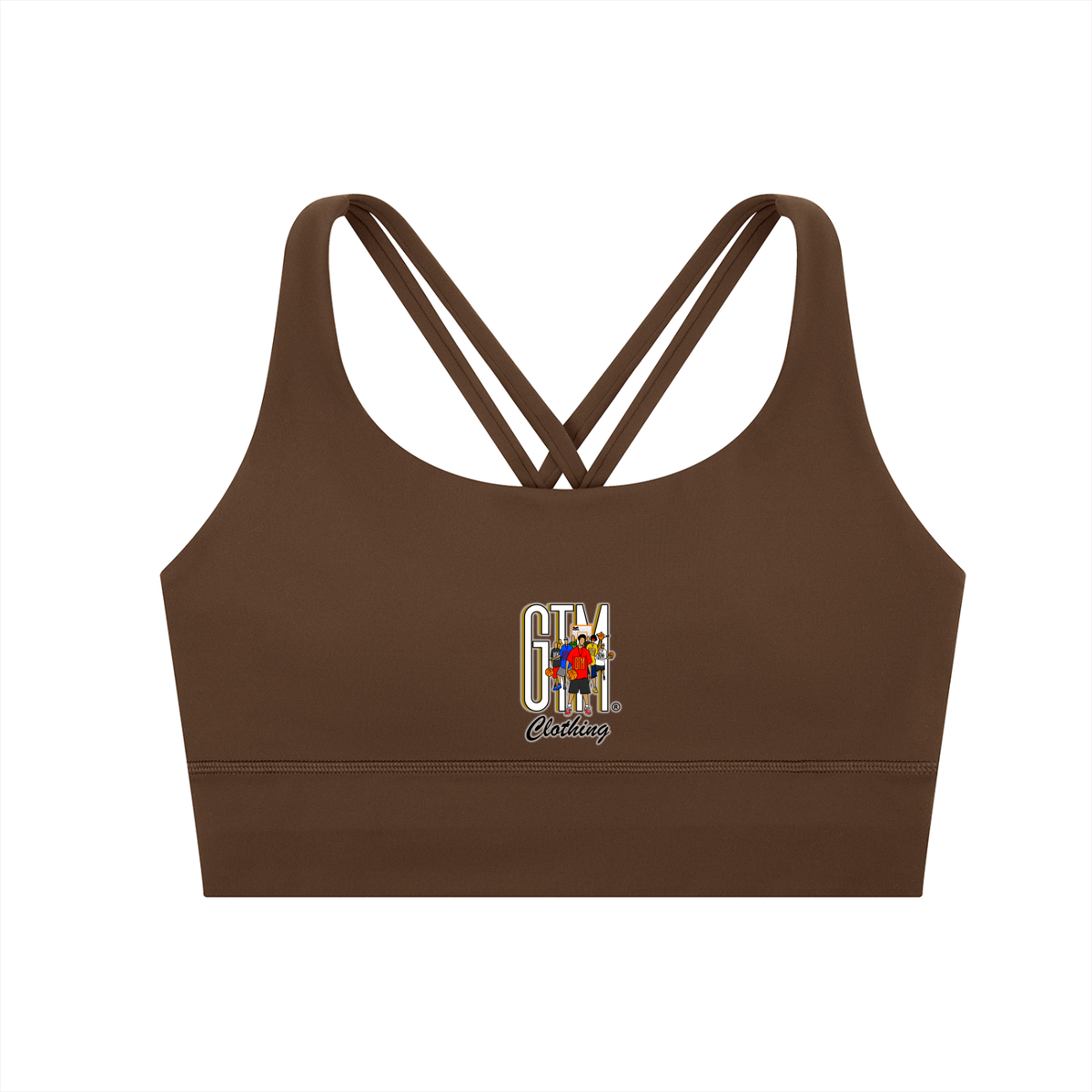GTM® Shadow Hoopers Strappy Criss-Cross Sports Bra | Women