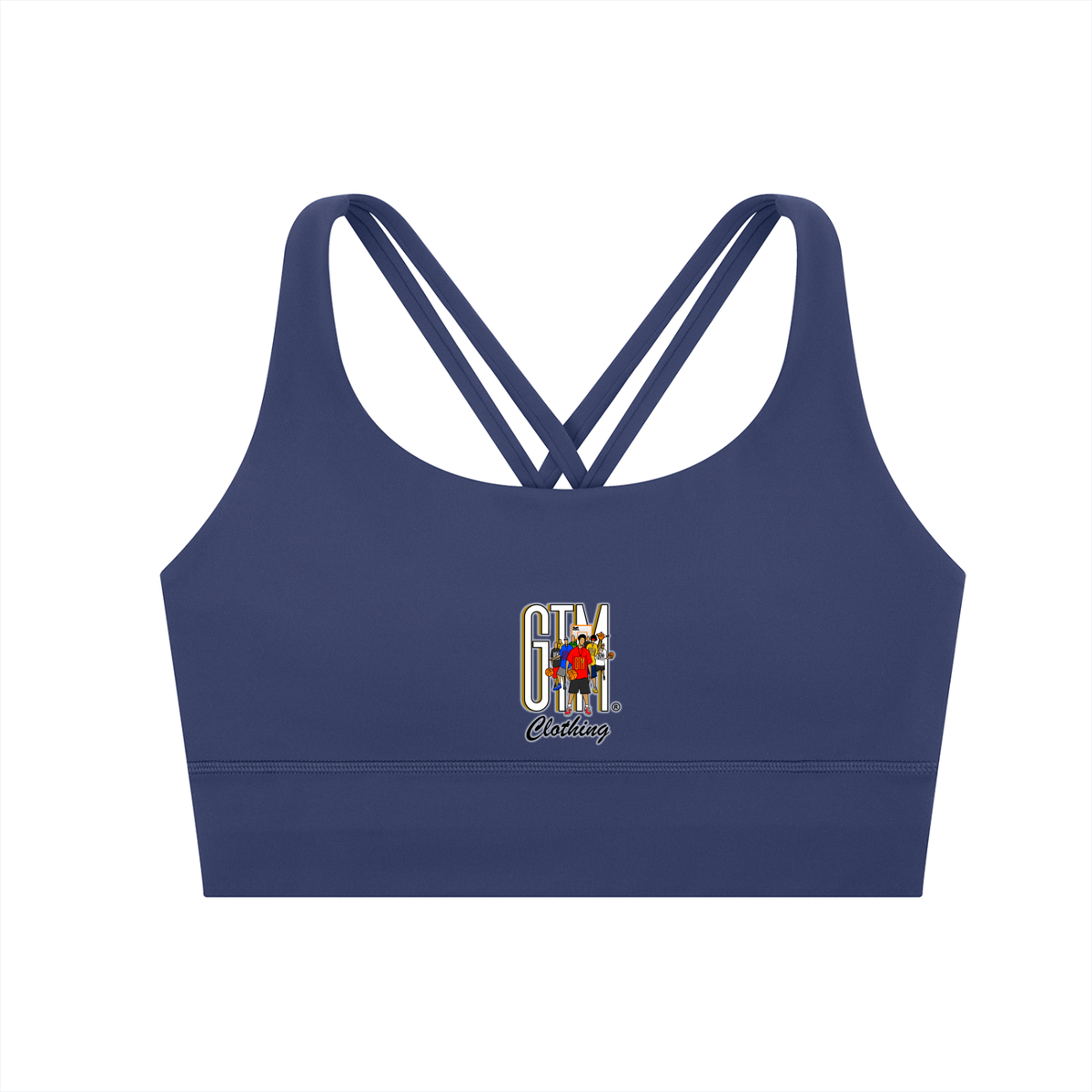 GTM® Shadow Hoopers Strappy Criss-Cross Sports Bra | Women