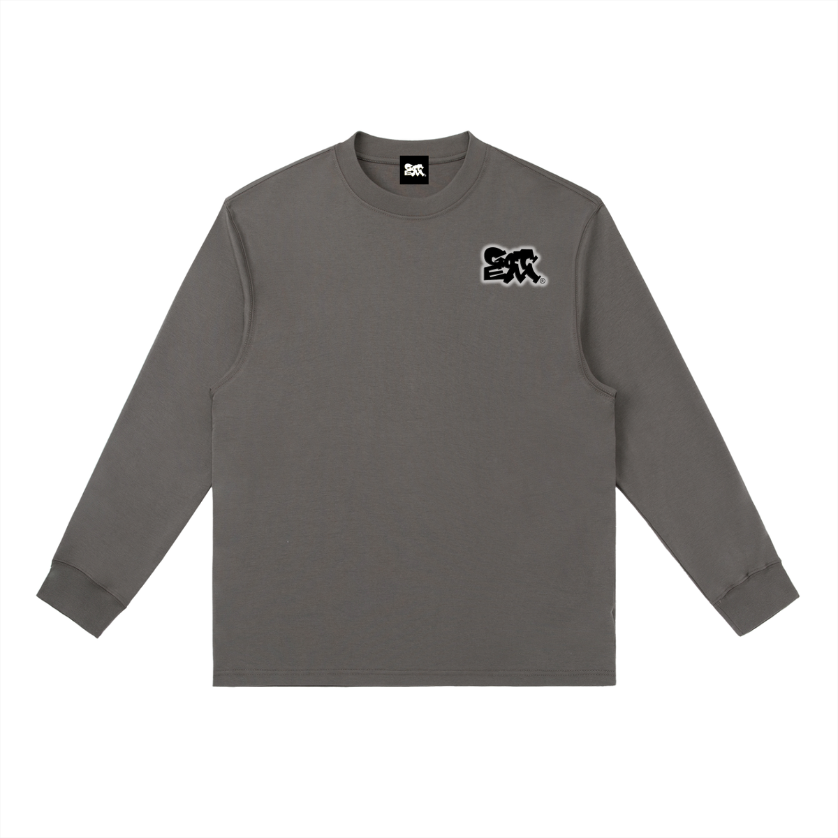 GOT ʻEM Original with Tagline (Glow) Crewneck Long Sleeve T-Shirt | Men