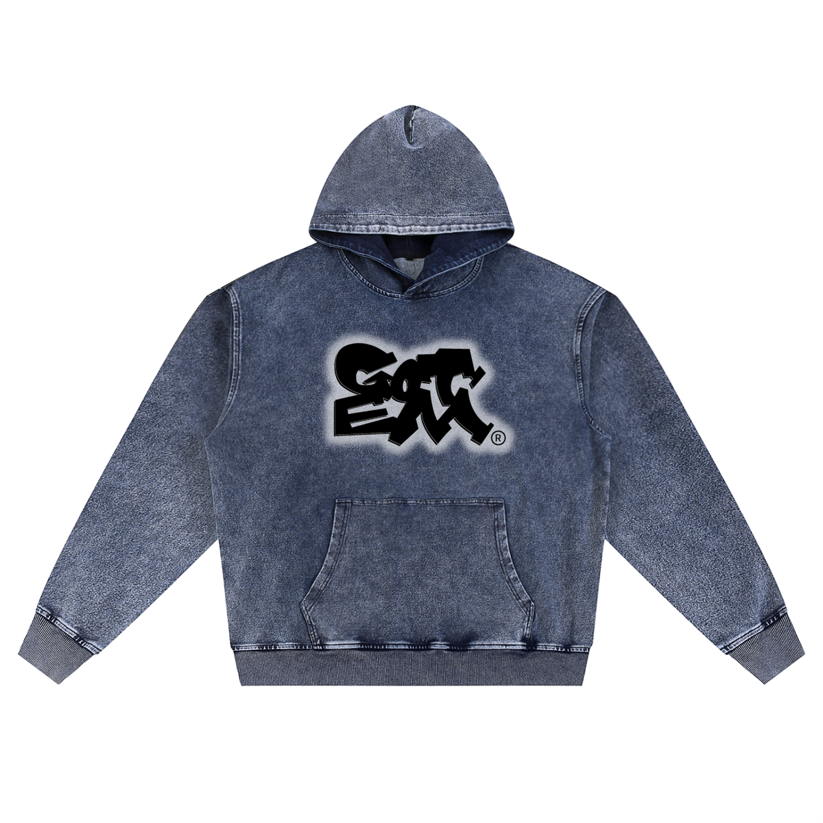 GOT ʻEM® Original (Glow) Snow Wash Oversized Hoodie | Unisex