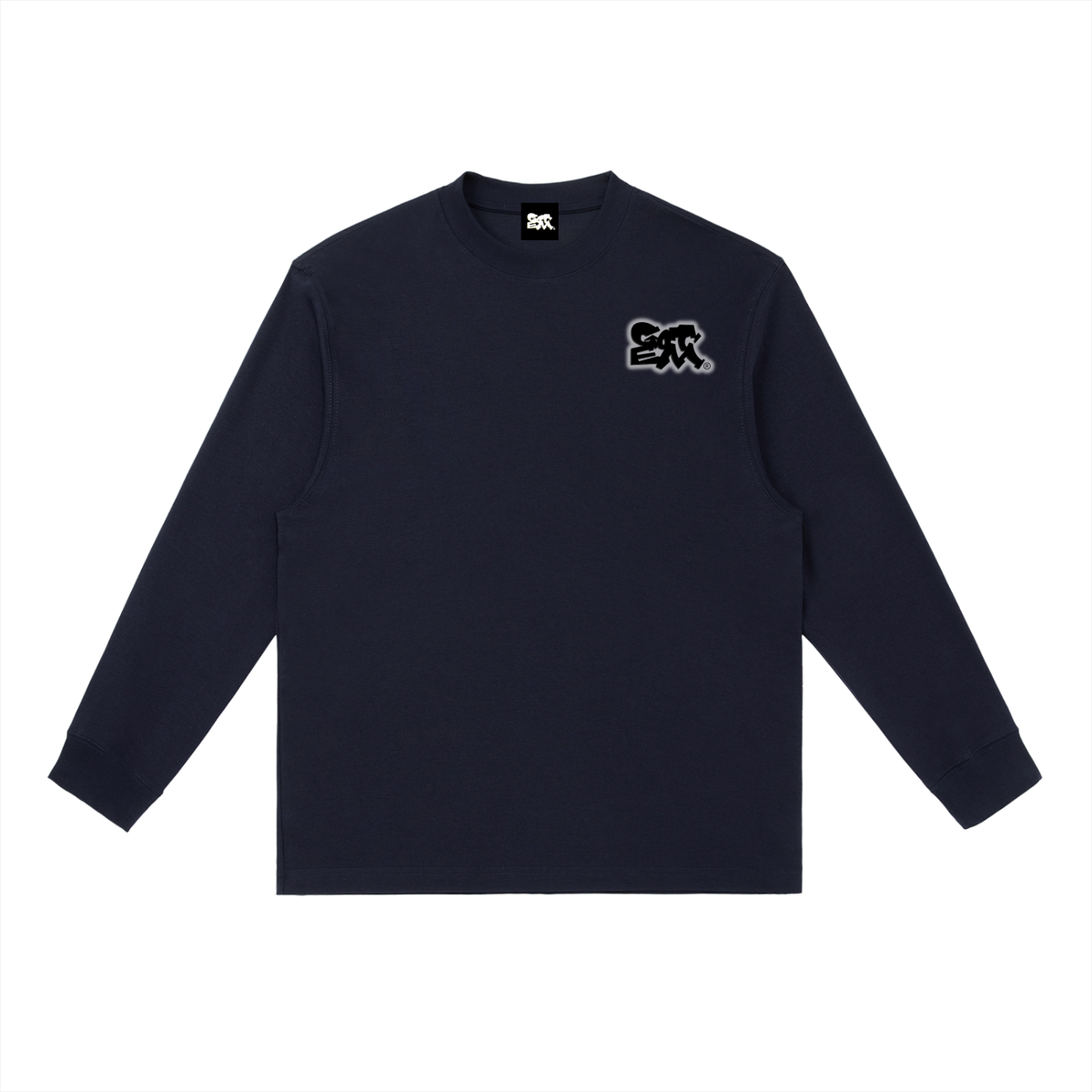 GOT ʻEM Original with Tagline (Glow) Crewneck Long Sleeve T-Shirt | Men