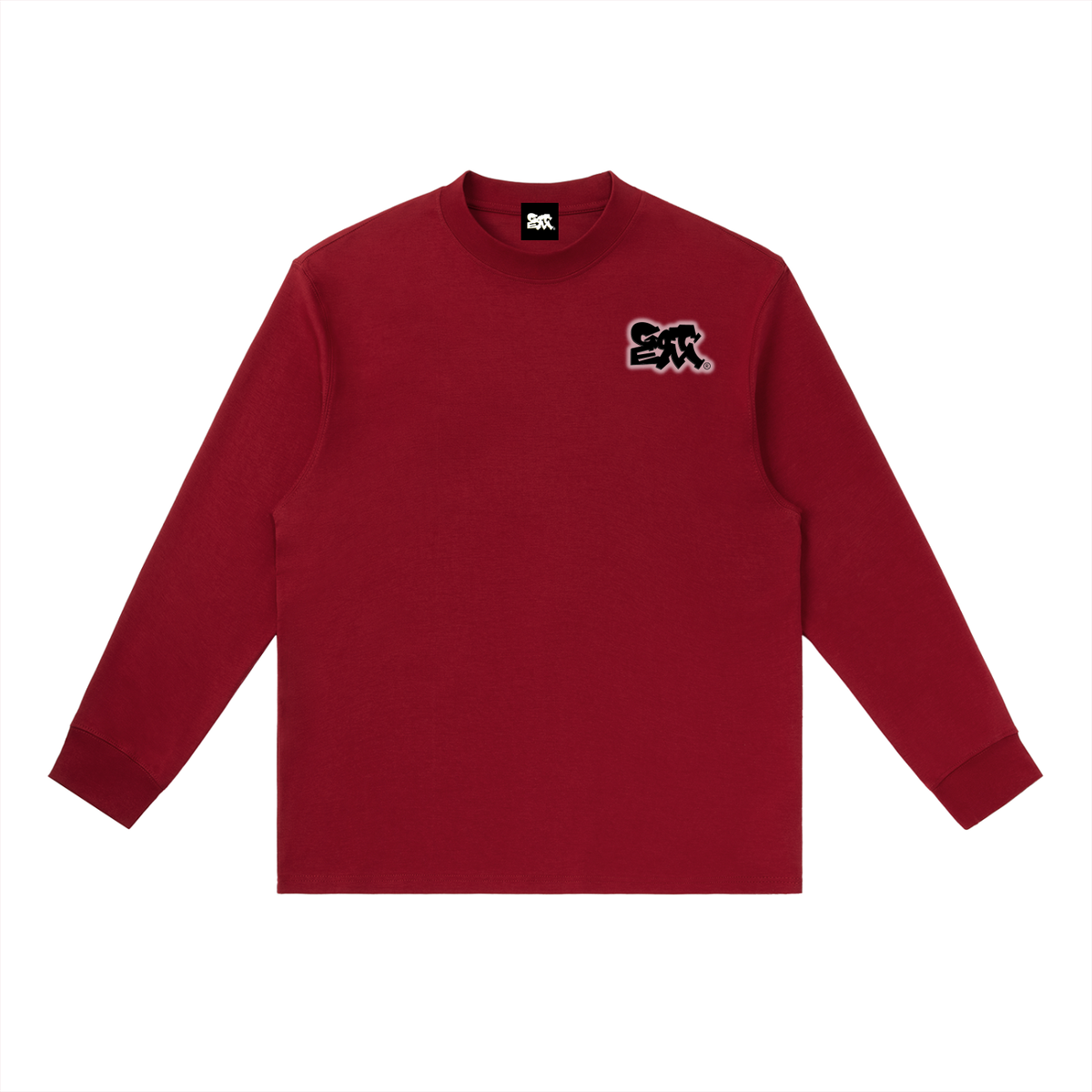 GOT ʻEM Original with Tagline (Glow) Crewneck Long Sleeve T-Shirt | Men