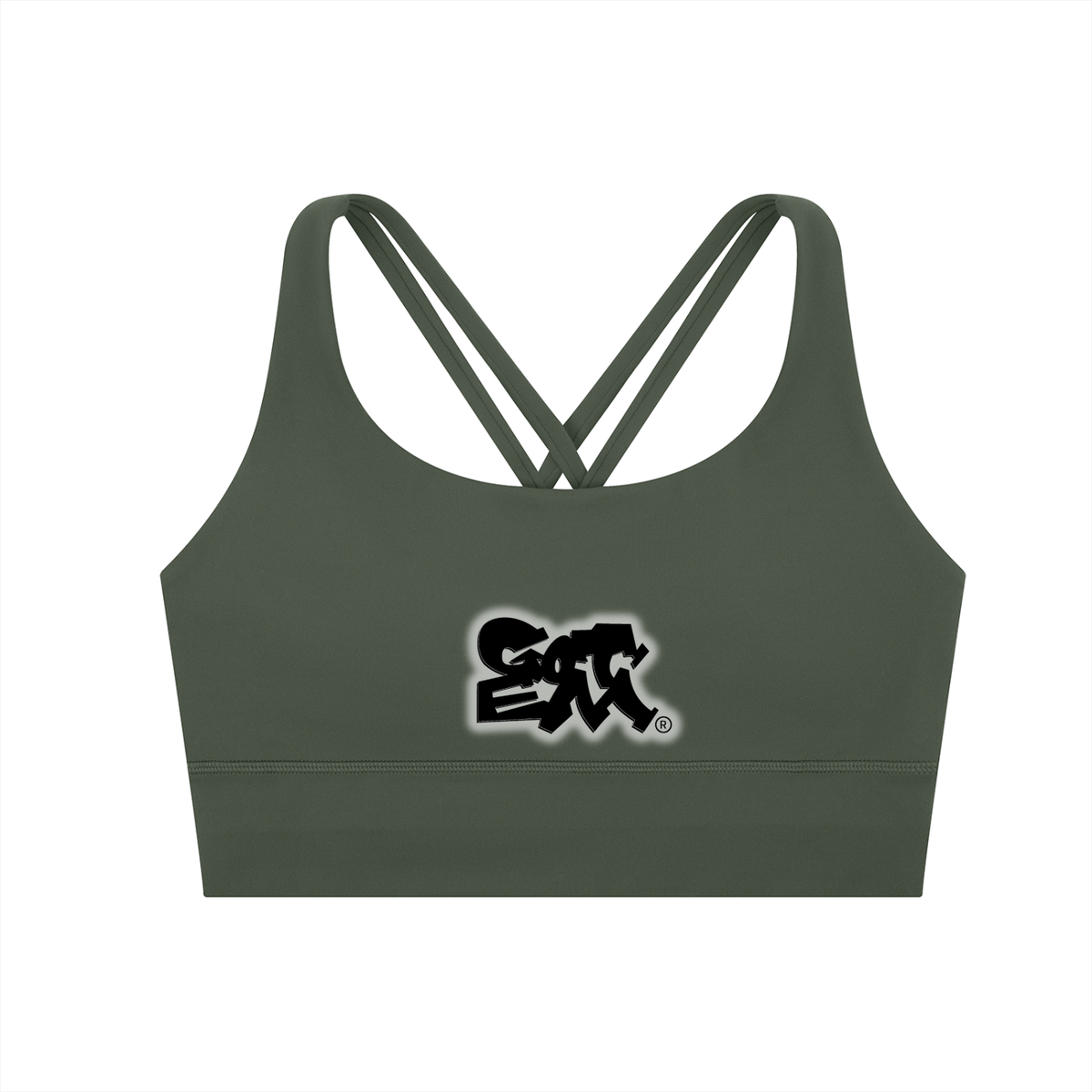 GOT ʻEM® Original (Glow) Strappy Criss-Cross Sports Bra | Women