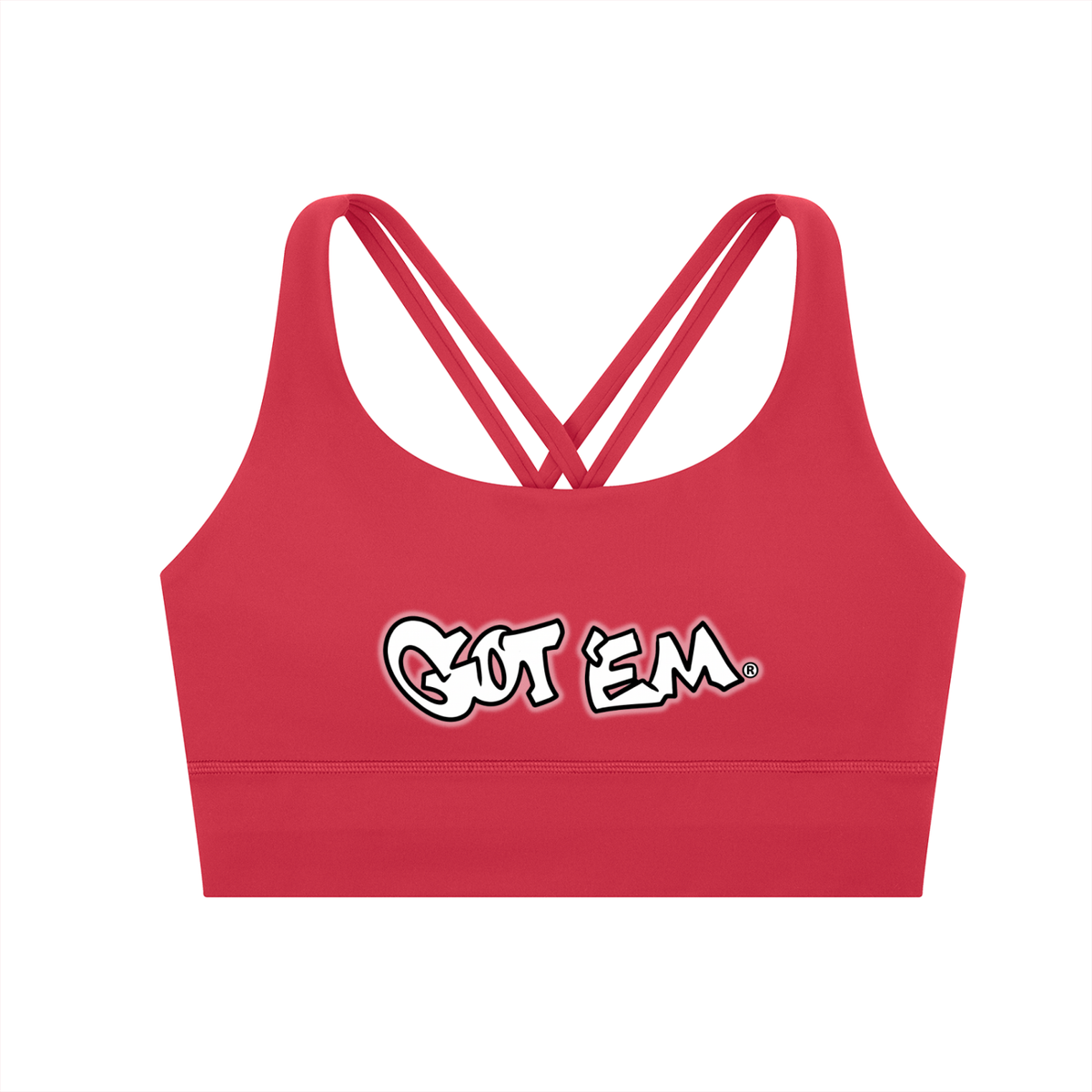 GOT ʻEM® Billboard Strappy Criss-Cross Sports Bra | Women