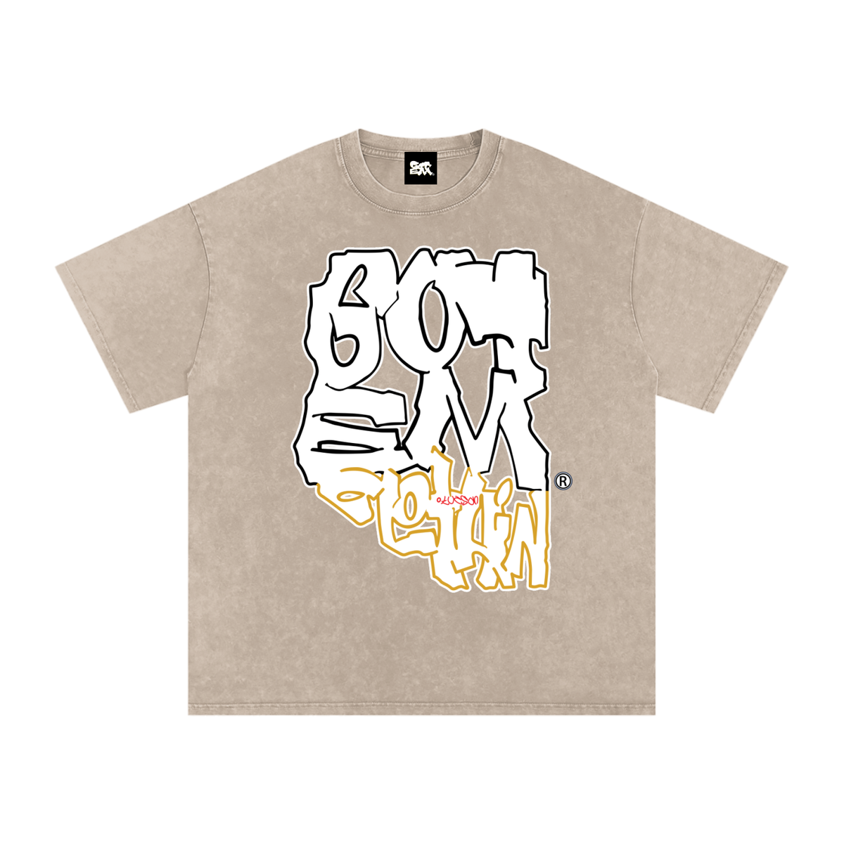 GOT ʻEM® Arizona Snow Washed Oversized Cotton T-Shirt | Unisex