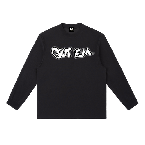 GOT ʻEM® Billboard Crewneck Long Sleeve T-Shirt | Men