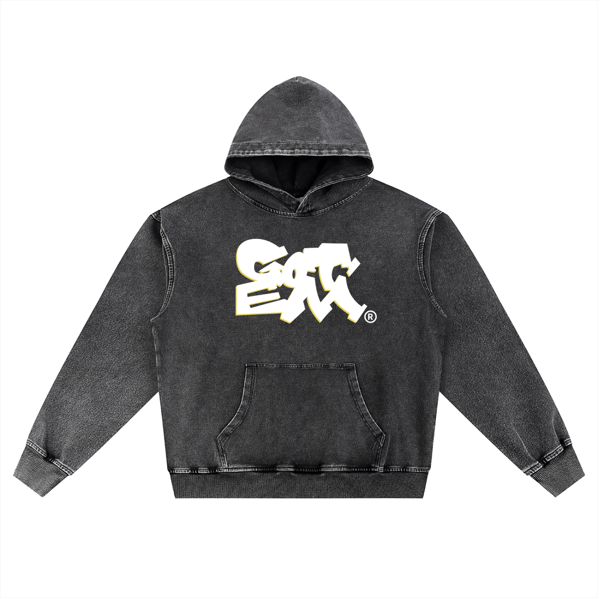 GOT ʻEM® Original Snow Wash Oversized Hoodie | Unisex