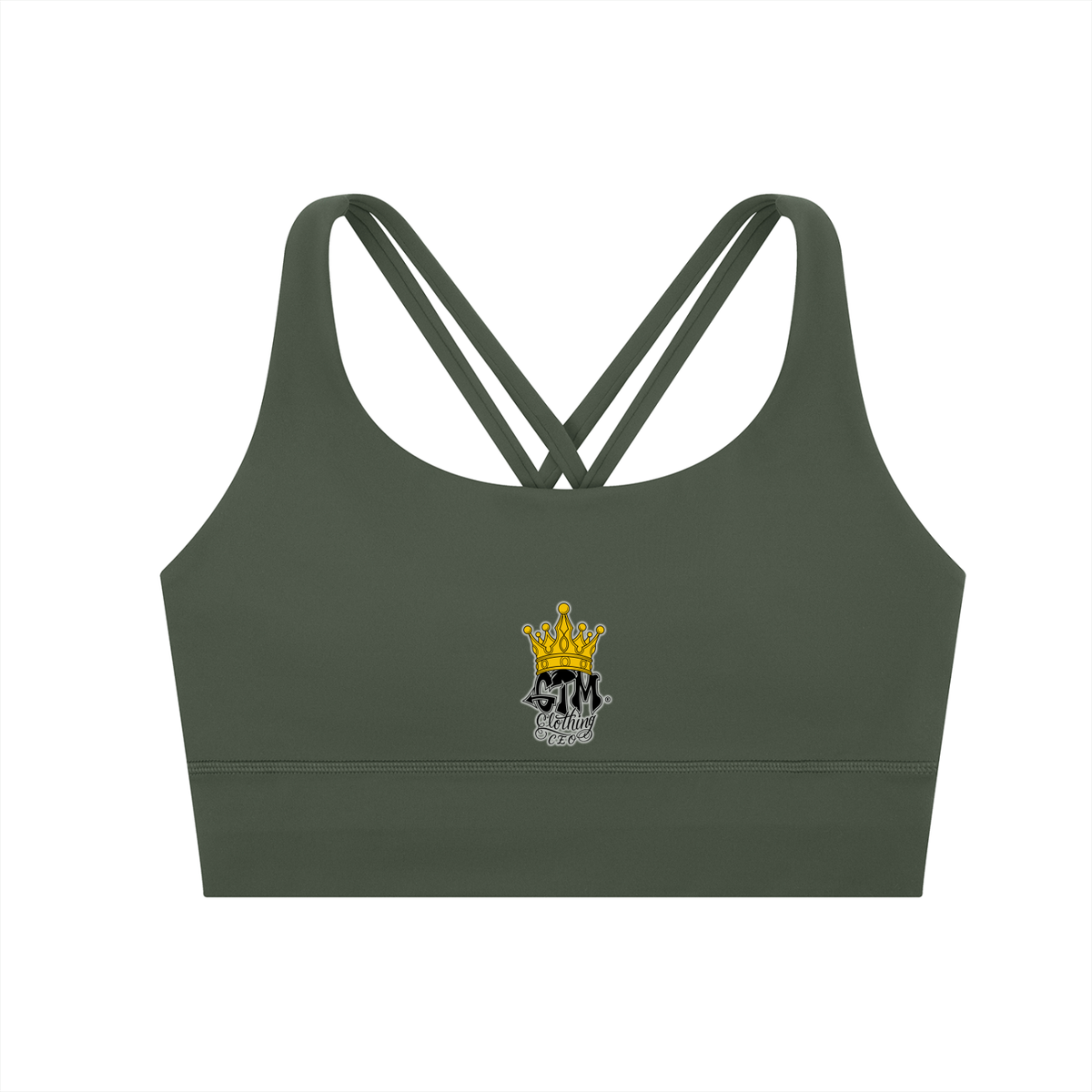 GTM® Crown Strappy Criss-Cross Sports Bra | Women