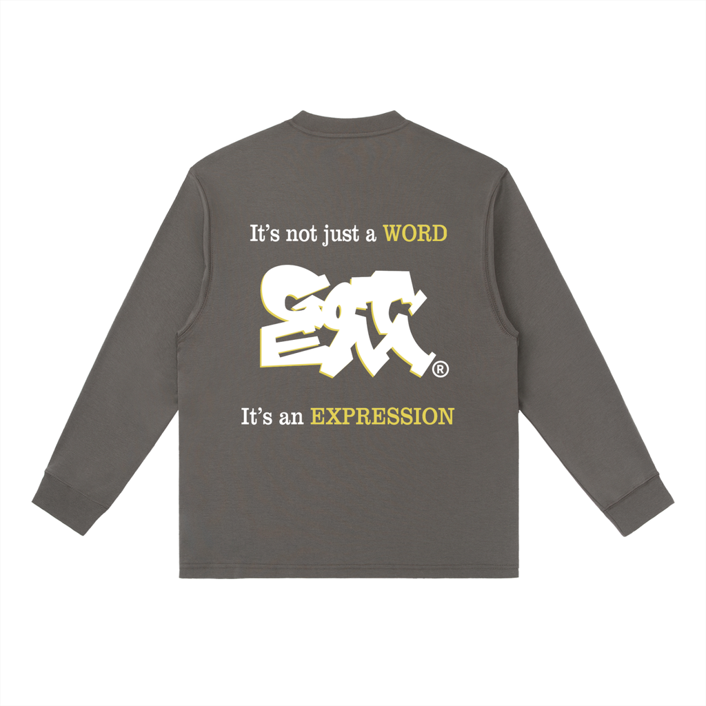 GOT ʻEM® Original with Tagline Crewneck Long Sleeve T-Shirt | Men