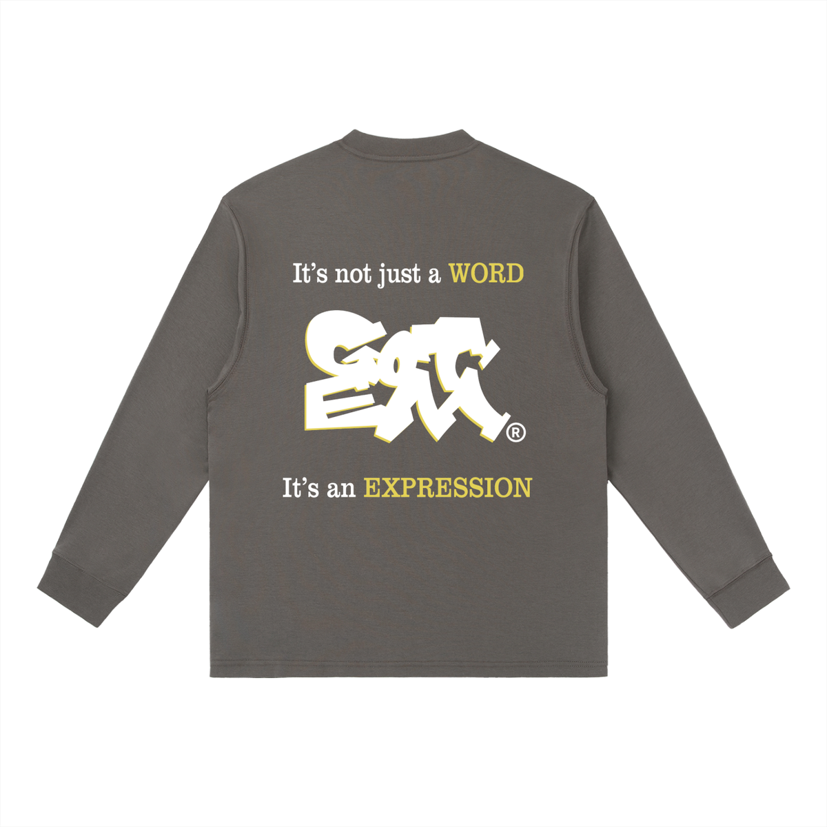 GOT ʻEM® Original with Tagline Crewneck Long Sleeve T-Shirt | Men