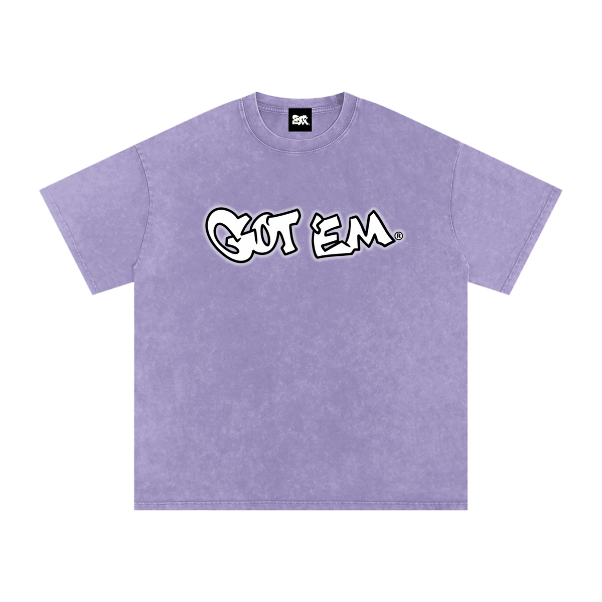 GOT ʻEM® Billboard Snow Washed Oversized Cotton T-Shirt | Unisex