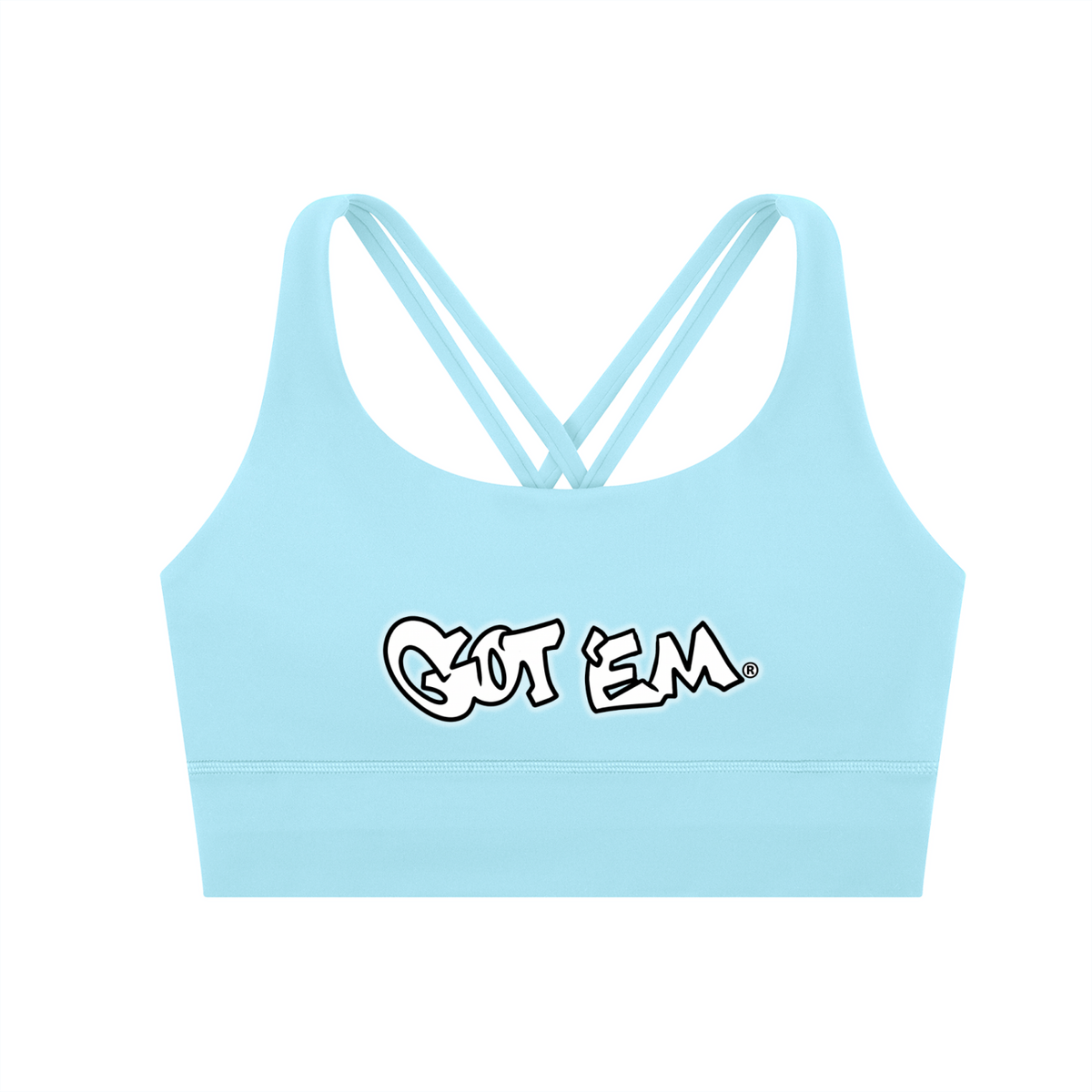 GOT ʻEM® Billboard Strappy Criss-Cross Sports Bra | Women