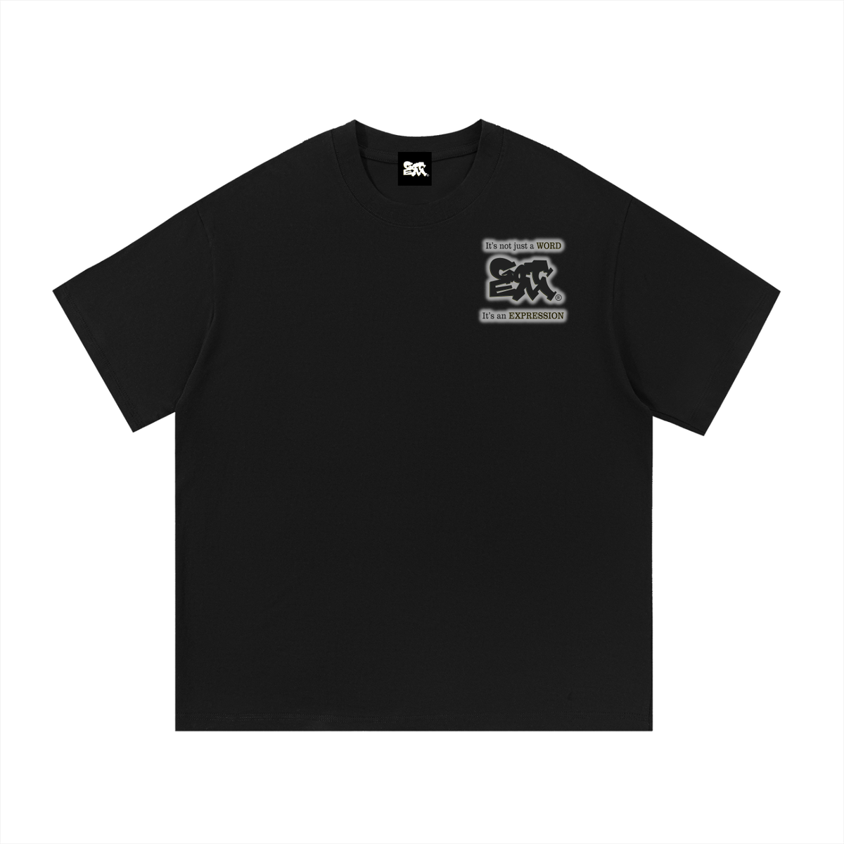 GOT ʻEM® Original Tagline T-Shirt — Glow Left Chest | Unisex