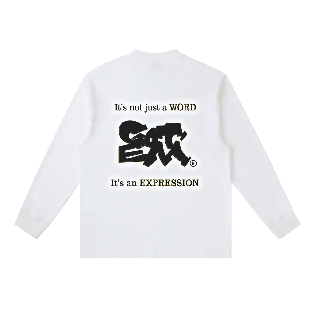 GOT ʻEM Original with Tagline (Glow) Crewneck Long Sleeve T-Shirt | Men