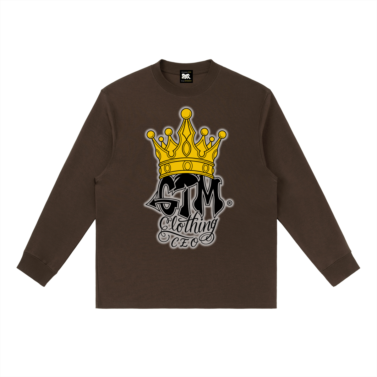 GTM® Crown Crewneck Long Sleeve T-Shirt | Men