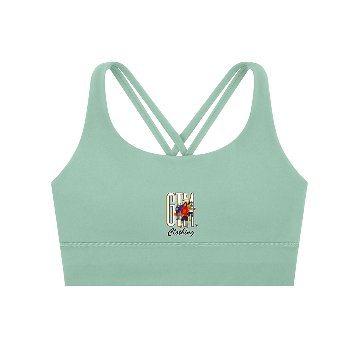 GTM® Shadow Hoopers Strappy Criss-Cross Sports Bra | Women