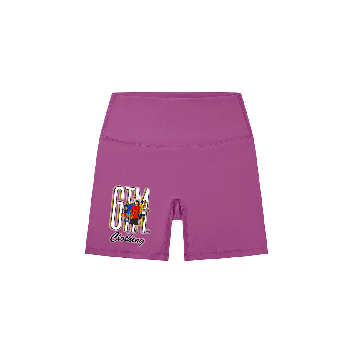 GTM® Shadow Hoopers High-Waisted Biker Shorts | Women