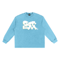 GOT ʻEM® Original Snow Washed Frayed Edge Long Sleeve T-Shirt | Unisex