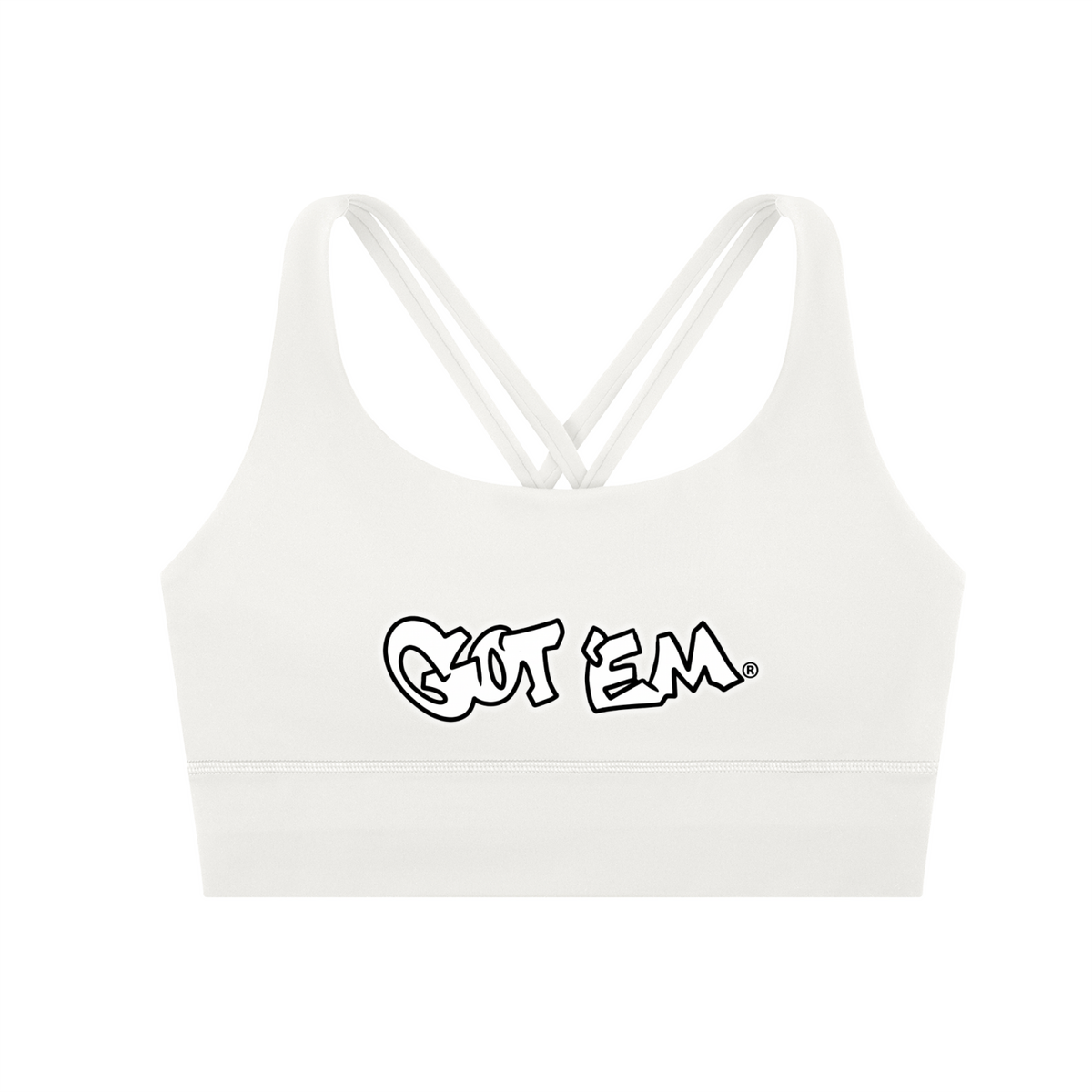 GOT ʻEM® Billboard Strappy Criss-Cross Sports Bra | Women