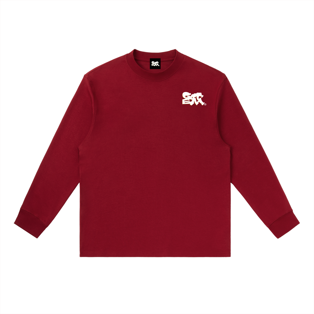GOT ʻEM® Original with Tagline Crewneck Long Sleeve T-Shirt | Men