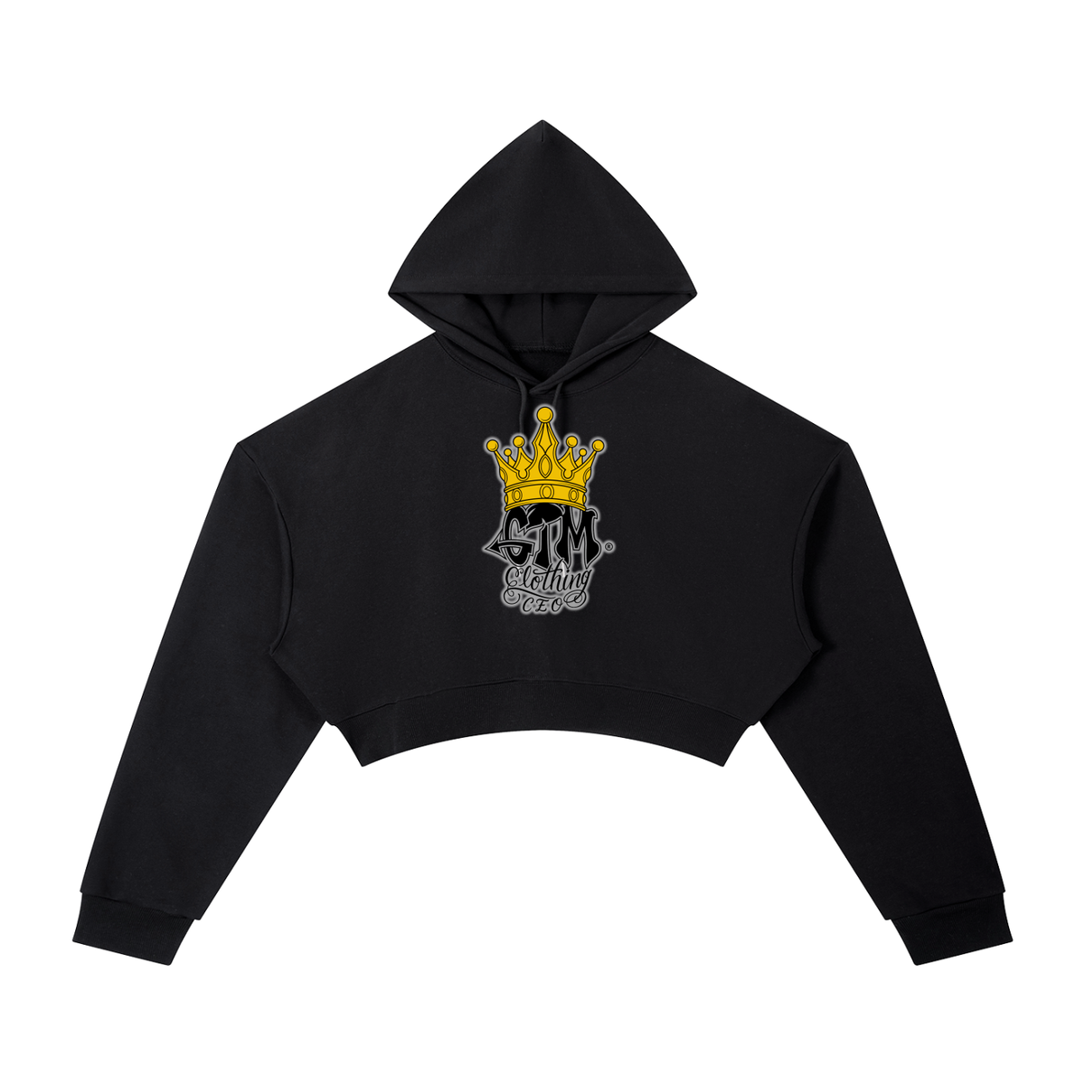 GTM® Crown Cropped Hoodie | Women