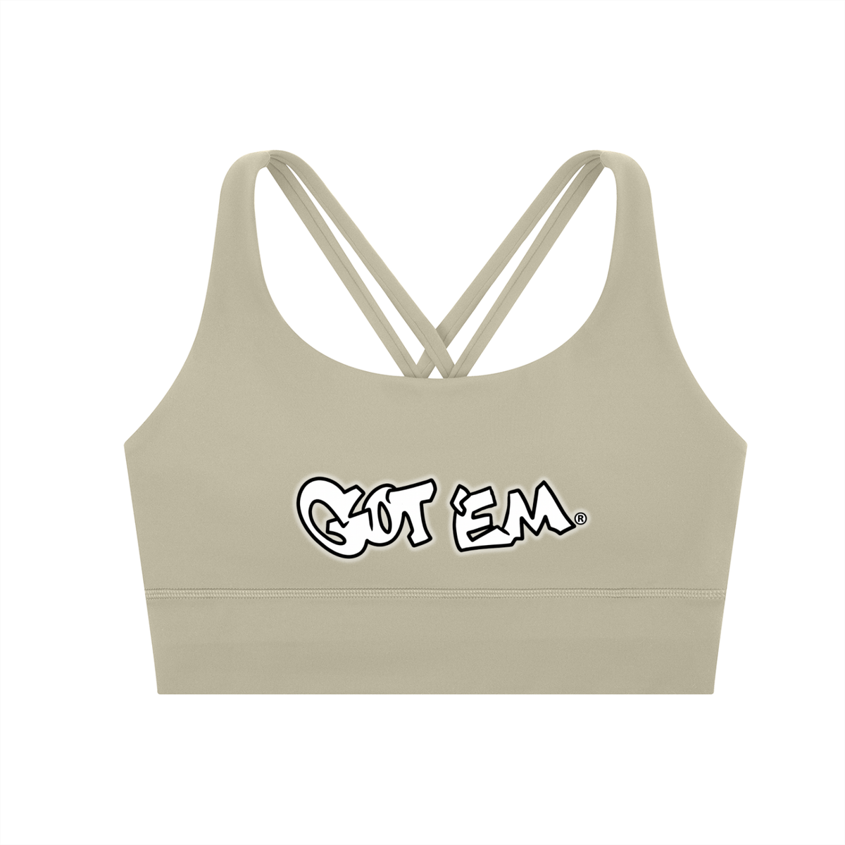 GOT ʻEM® Billboard Strappy Criss-Cross Sports Bra | Women