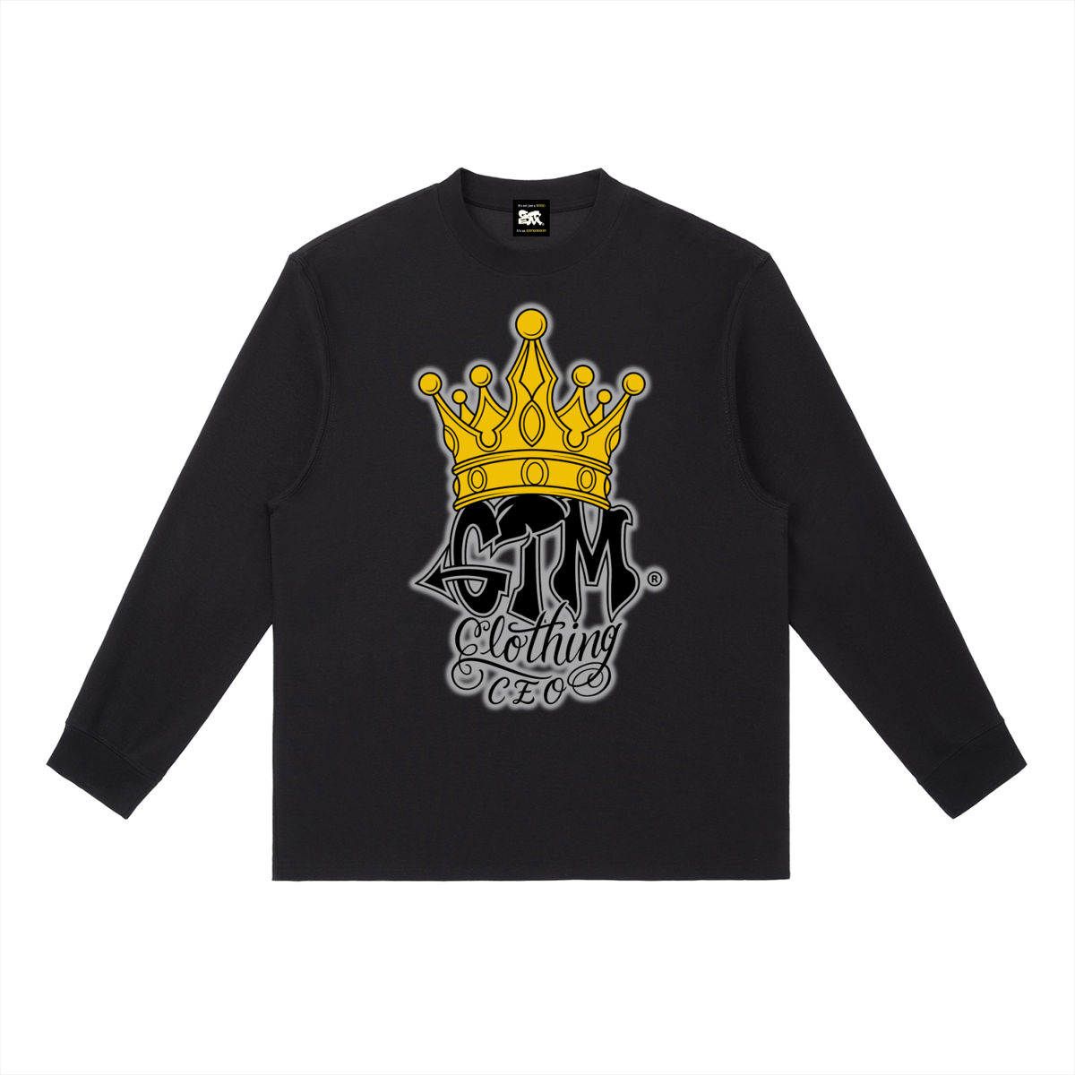 GTM® Crown Crewneck Long Sleeve T-Shirt | Men
