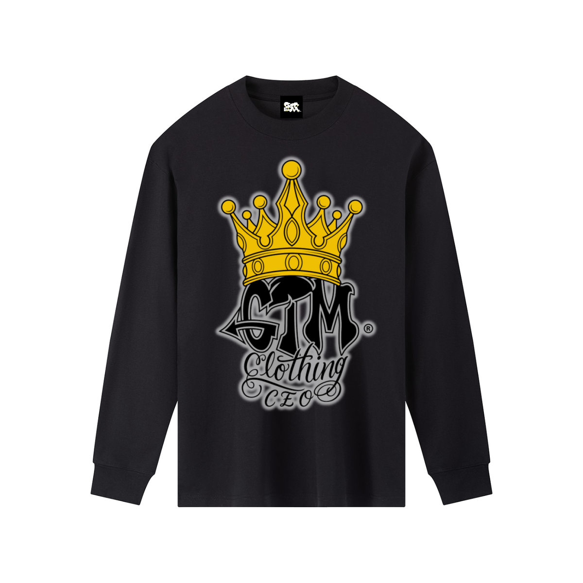 GTM® Crown Crewneck Long Sleeve T-Shirt | Men