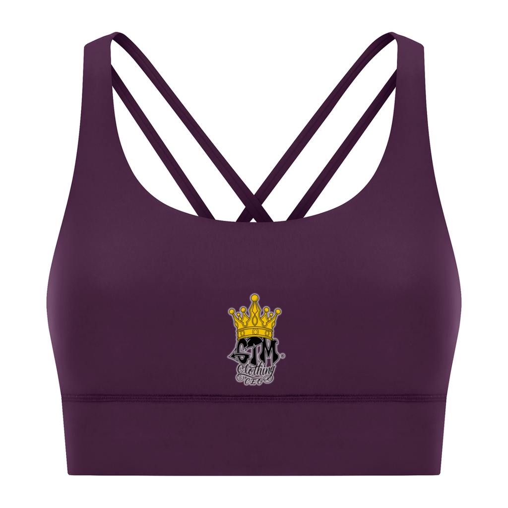 GTM® Crown Strappy Criss-Cross Sports Bra | Women