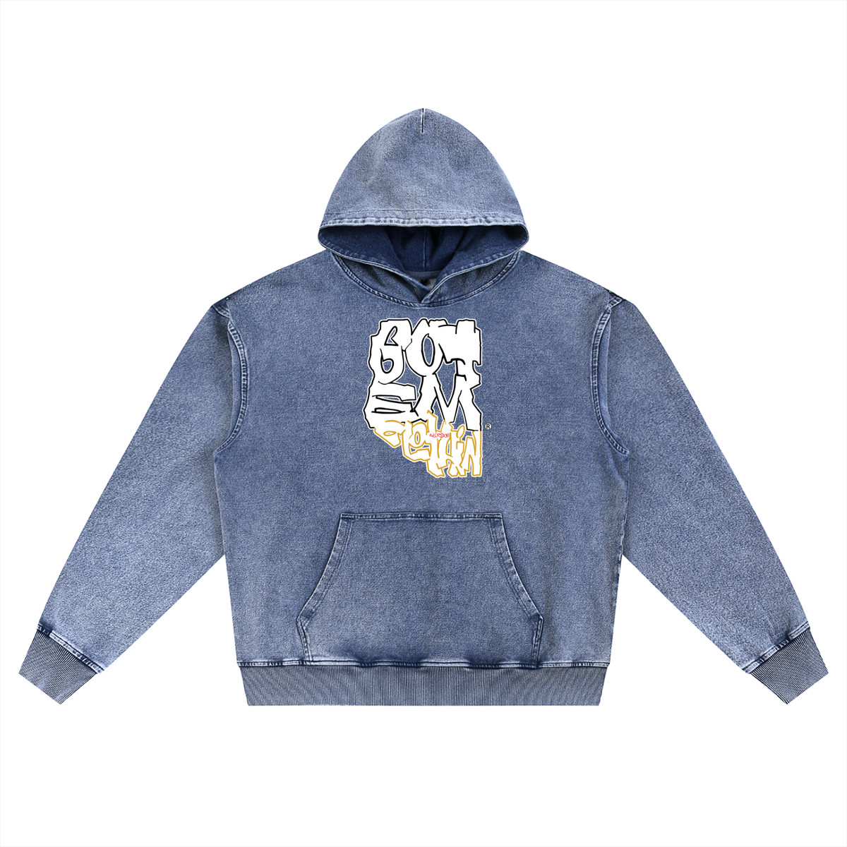 GOT ʻEM® Arizona Snow Wash Oversized Hoodie | Unisex