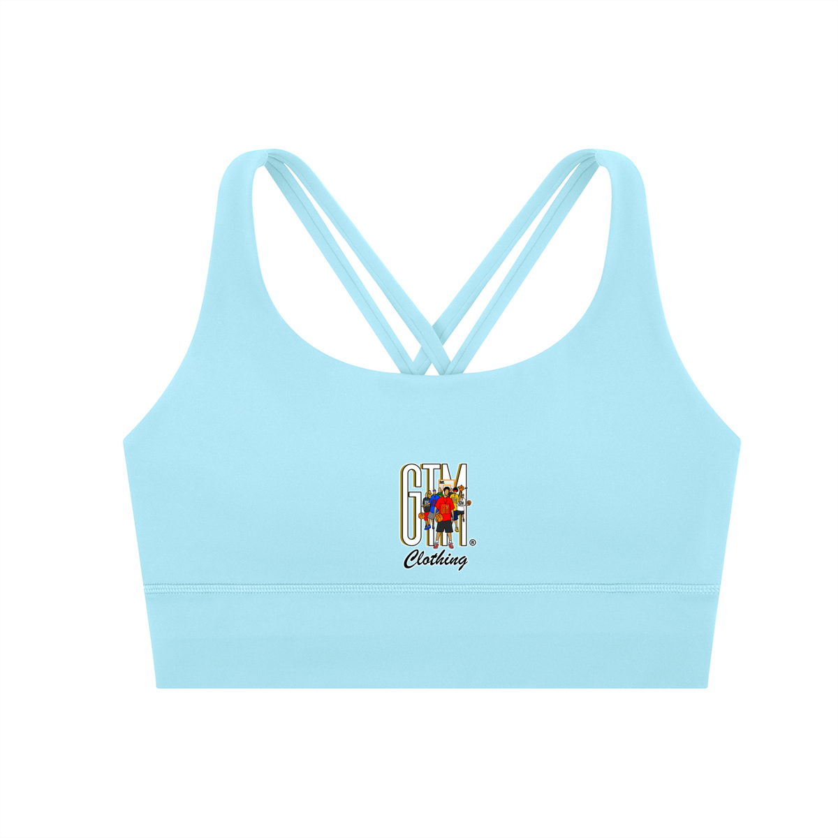 GTM® Shadow Hoopers Strappy Criss-Cross Sports Bra | Women
