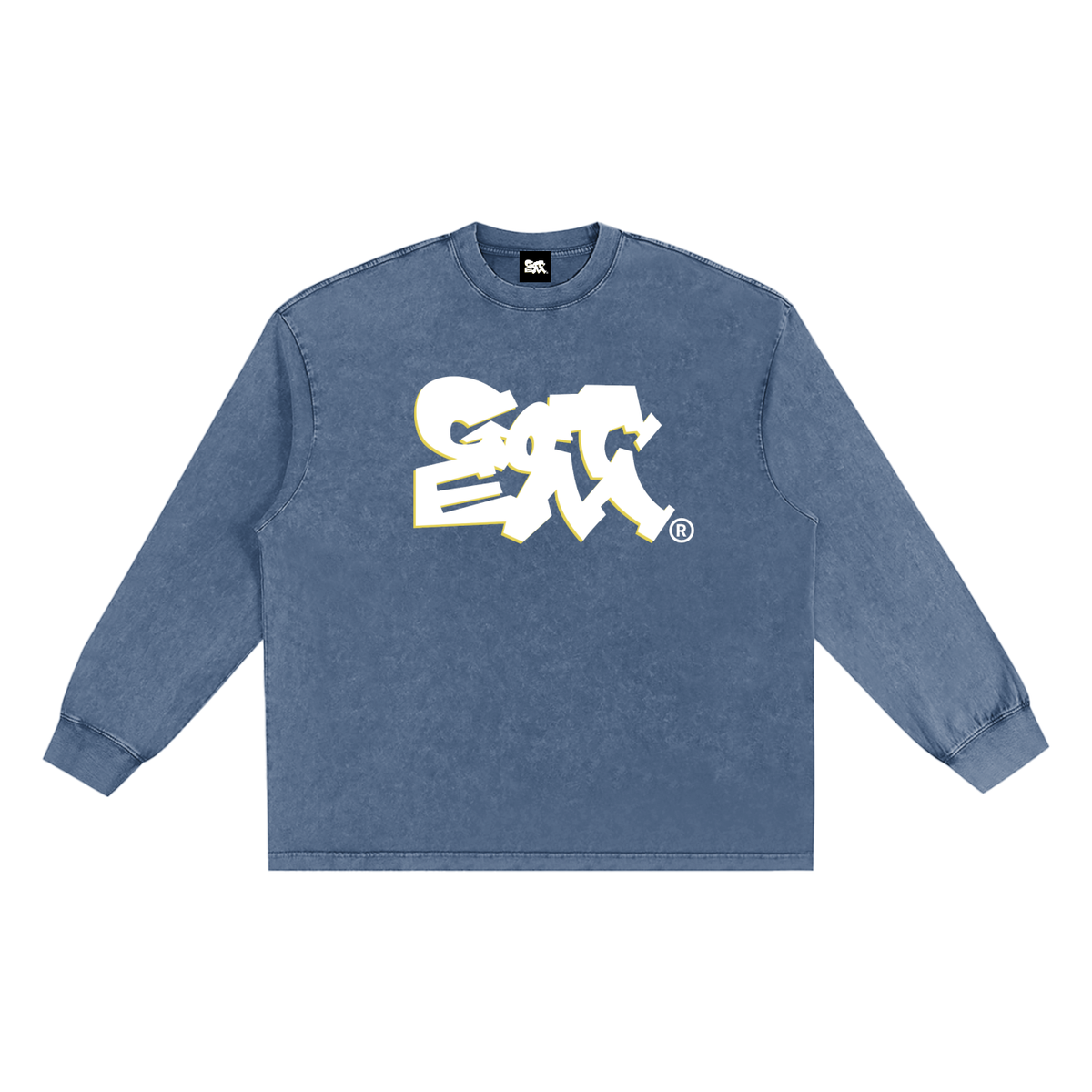 GOT ʻEM® Original Snow Washed Frayed Edge Long Sleeve T-Shirt | Unisex