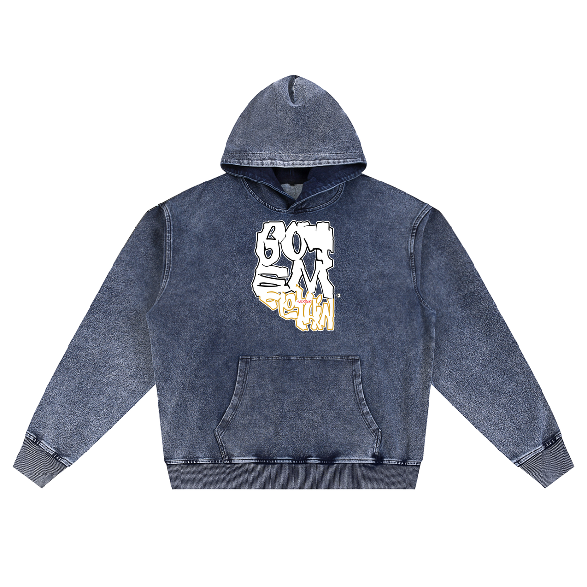 GOT ʻEM® Arizona Snow Wash Oversized Hoodie | Unisex
