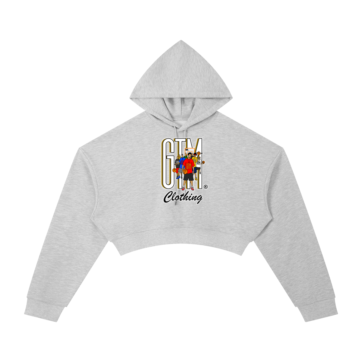 GTM® Shadow Hoopers Cropped Hoodie | Women