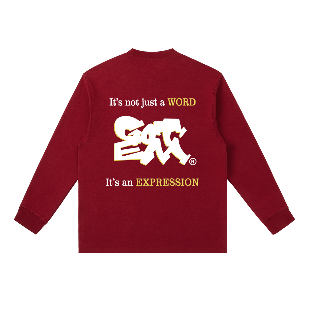 GOT ʻEM® Original with Tagline Crewneck Long Sleeve T-Shirt | Men